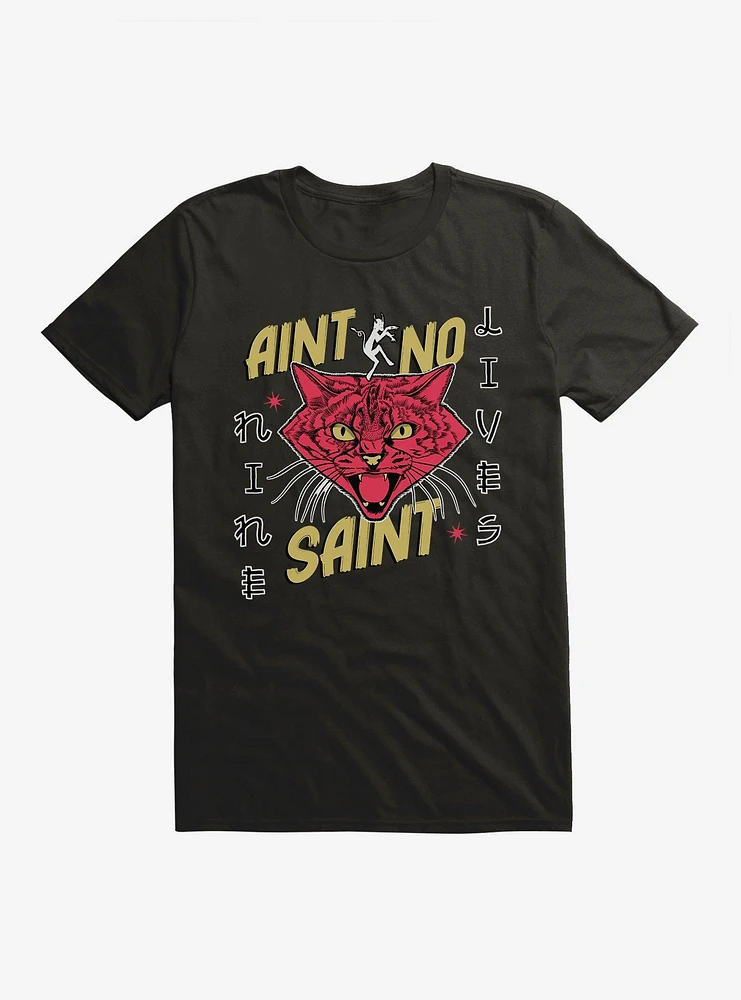 Cats No Saint T-Shirt