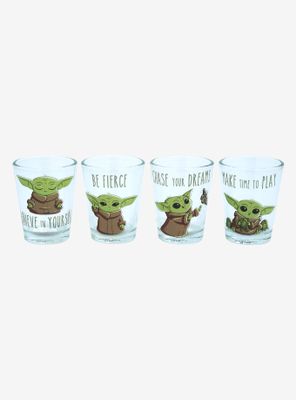 Star Wars The Mandalorian The Child Mini Glass Set