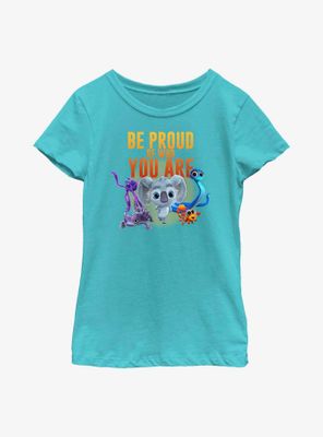 Back To The Outback Be Proud Youth Girls T-Shirt
