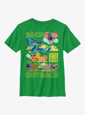 Back To The Outback Modern Crew Youth T-Shirt