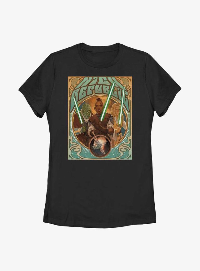 Star Wars Episode IX The Rise Of Skywalker On Guard Womens T-Shirt, BoxLunch