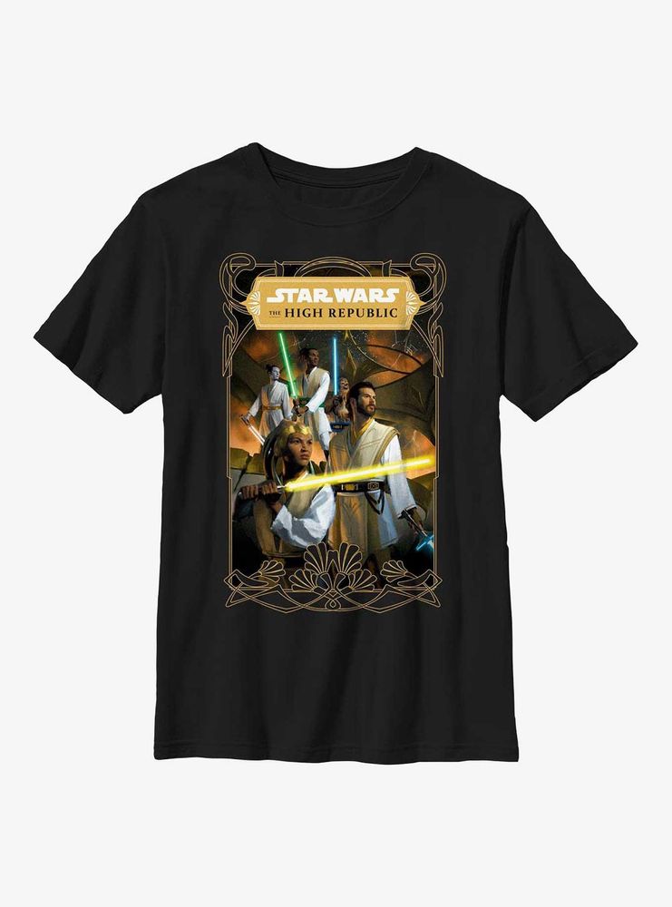 Star Wars: The High Republic Del Rey Poster Youth T-Shirt