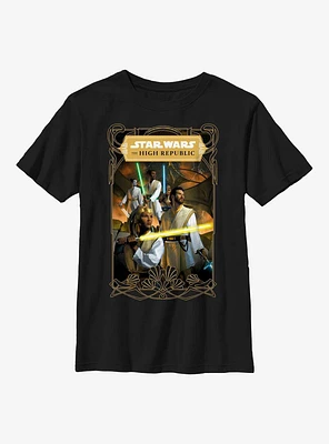 Star Wars: The High Republic Del Rey Poster Youth T-Shirt
