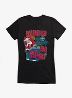 DC Comics Batman Santa Joker Girls T-Shirt