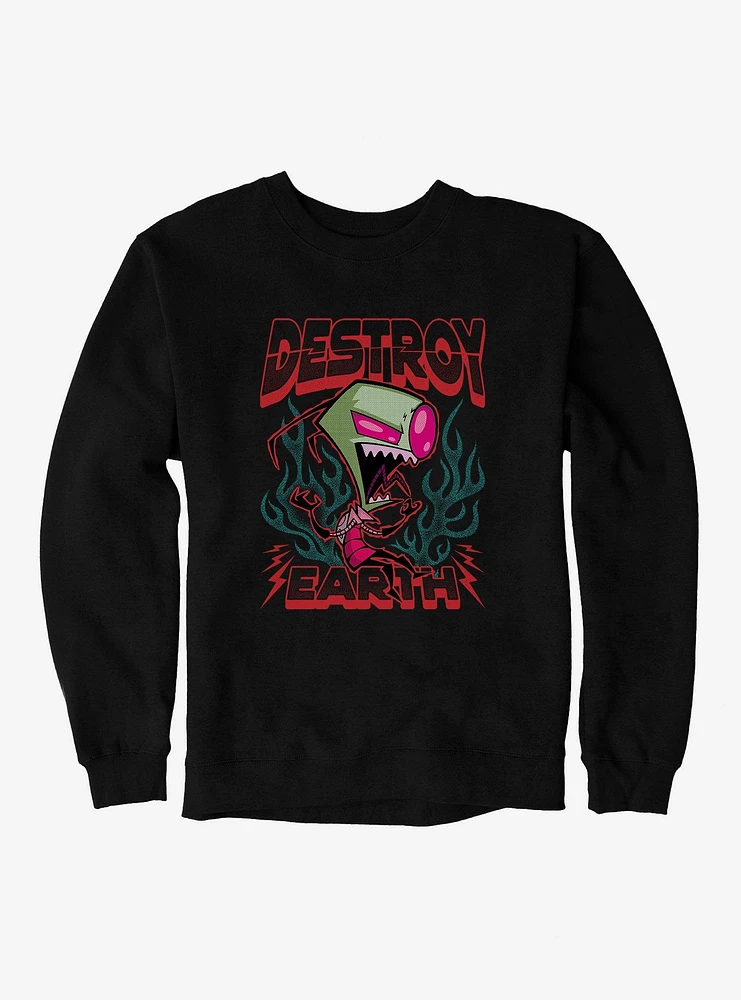 Invader Zim Unique Destroy Sweatshirt