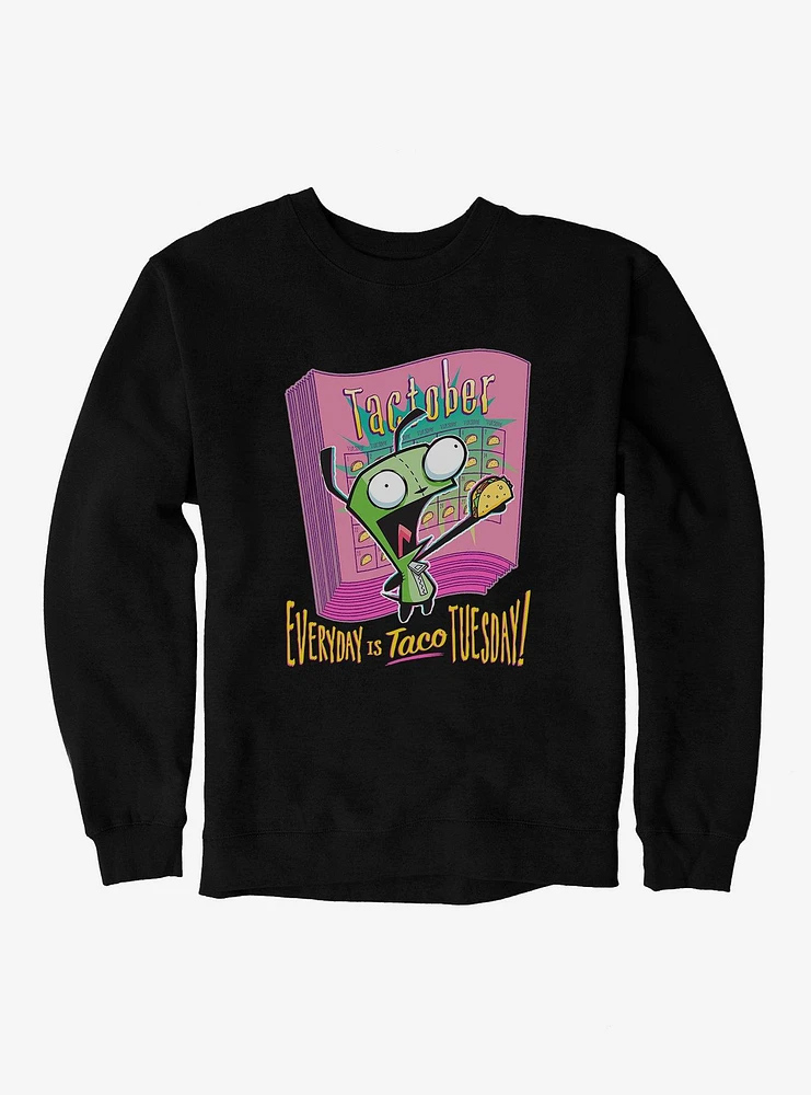 Invader Zim Unique Taco Tuesday Sweatshirt