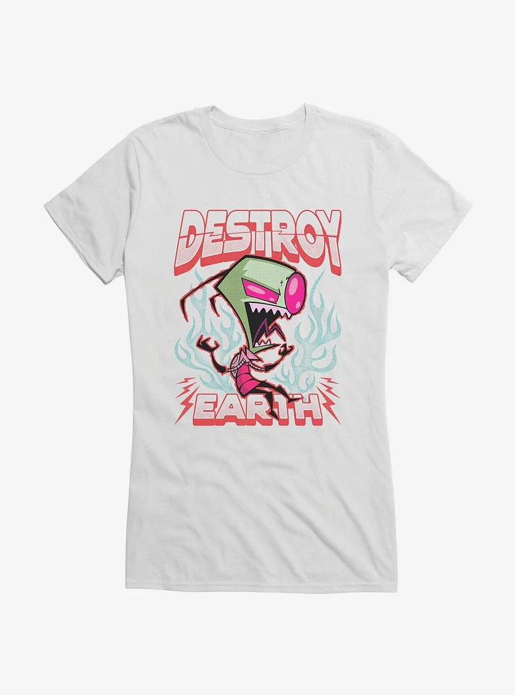 Invader Zim Unique Destroy Girls T-Shirt