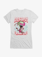 Invader Zim Unique Destroy Girls T-Shirt