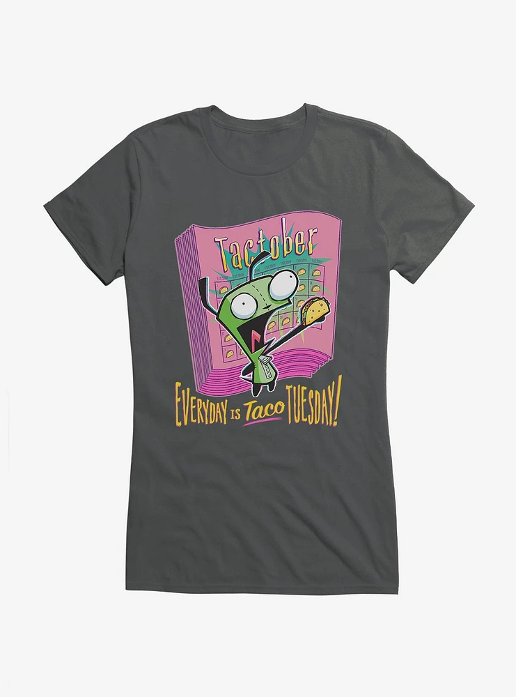 Invader Zim Unique Taco Tuesday Girls T-Shirt