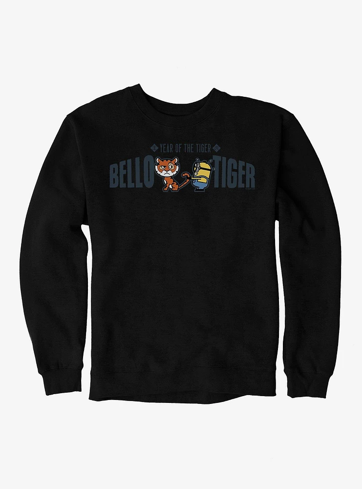 Minions Year of the Tiger Bello Style Sweatshirt