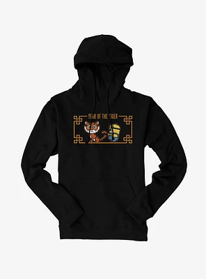 Minions Year of the Tiger By Tail Gold Hoodie
