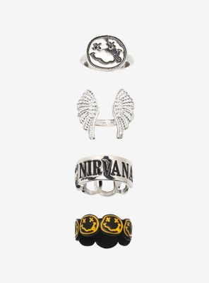 Nirvana Icon Wings Ring Set