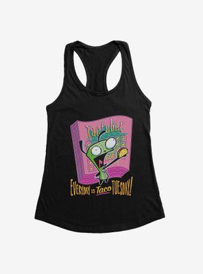 Invader Zim Taco Tuesday Womens Tank Top