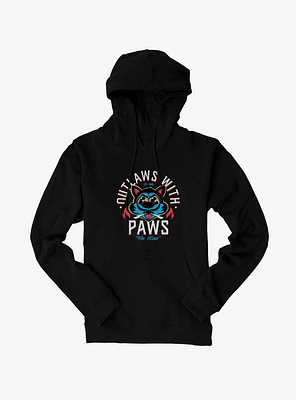 Cats Outlaw Paws Hoodie