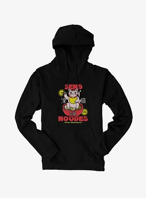 Cats Send Noodes Hoodie