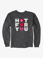 Hot Stuff Fire and Sweatshirt