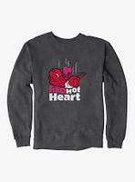 Hot Stuff Red Hearted Sweatshirt