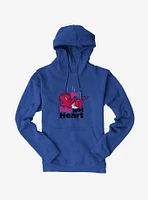 Hot Stuff Red Hearted Hoodie