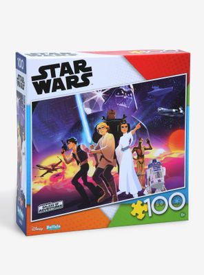 Star Wars Galaxy of Adventures Group Portrait 100-Piece Puzzle
