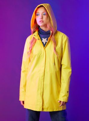 Coraline Cosplay Yellow Girls Raincoat