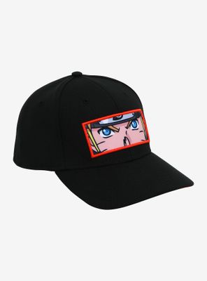 Naruto Shippuden Eyes Panel Snapback Hat