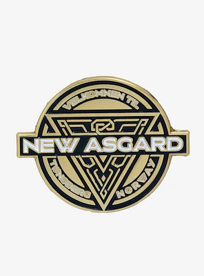 Marvel Thor: Love and Thunder New Asgard Enamel Pin - BoxLunch Exclusive