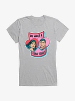 DC Great Team Wonder Woman & Superman Girls T-Shirt