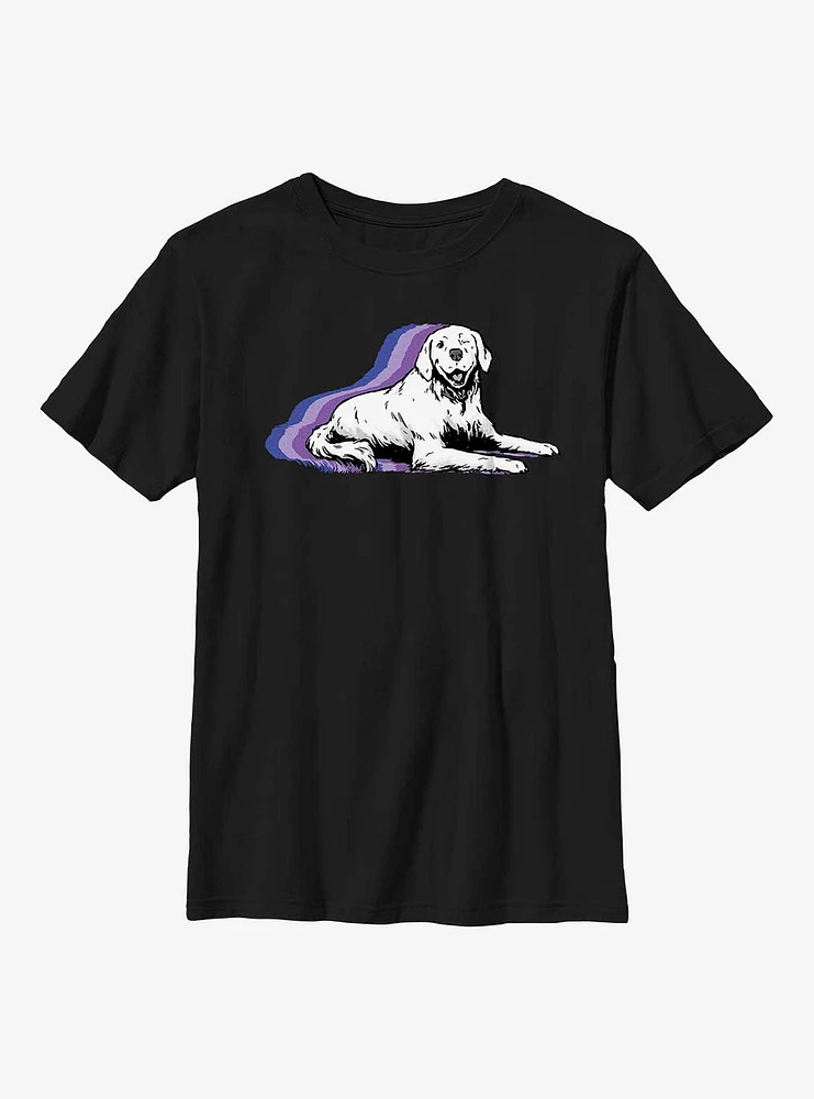 Marvel Hawkeye Lucky Repeat Youth T-Shirt