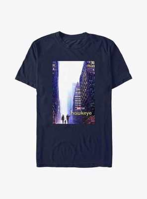 Marvel Hawkeye Cityscape T-Shirt