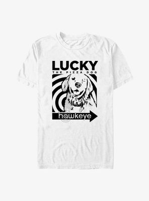 Marvel Hawkeye Lucky Close Up T-Shirt