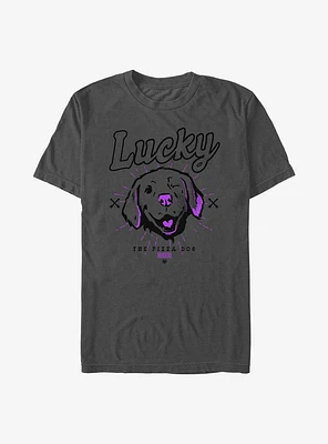 Marvel Hawkeye Lucky Outline T-Shirt