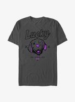 Marvel Hawkeye Lucky Outline T-Shirt