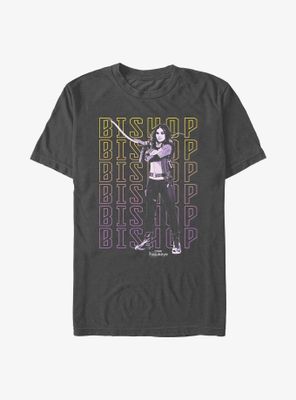 Marvel Hawkeye Stacked Bishop T-Shirt