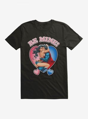 DC Be Mine Superman & Wonder Woman T-Shirt