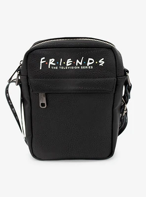 Friends Logo Vegan Leather Crossbody Bag