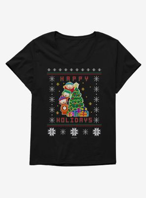 South Park Sweater All Crew Womens T-Shirt Plus