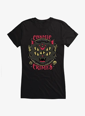 Cats Cosmic Grimes Girls T-Shirt