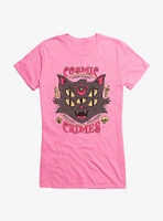 Cats Cosmic Grimes Girls T-Shirt