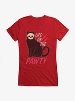 Cats Pawty Life Girls T-Shirt