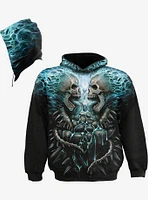 Flaming Spine Hoodie