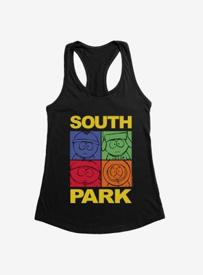 South Park Title Card Womens Tank Top