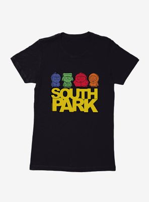 South Park Neat Yellow Logo Womens T-Shirt