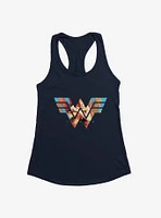 DC Comics Wonder Woman 1984 Logo Blocking Insignia Girl's Tank