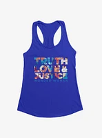 DC Comics Wonder Woman 1984 Truth Love Justice Girl's Tank