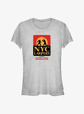 Marvel Hawkeye NYC Larpers Girl's T-Shirt