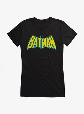 DC Comics Batman 1966 TV Show Logo Girls T-Shirt
