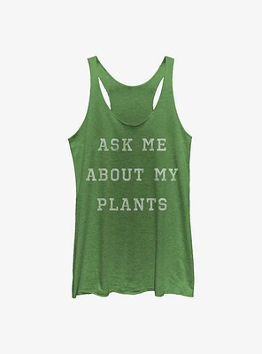 Ask About My Plants Girls Tank