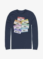 Rainbow Pronouns Long-Sleeve T-Shirt