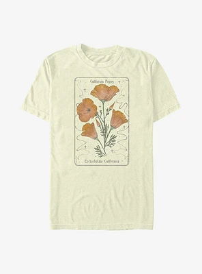 California Poppy Tarot T-Shirt