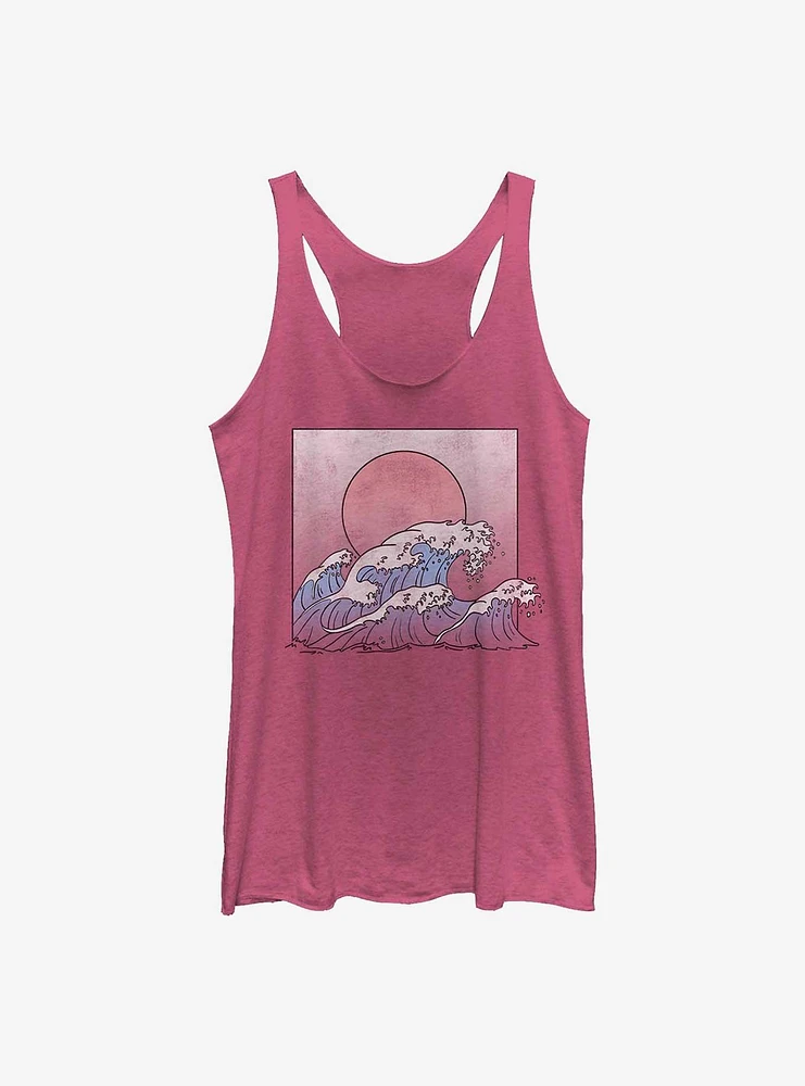 Beach Waves Girls Tank